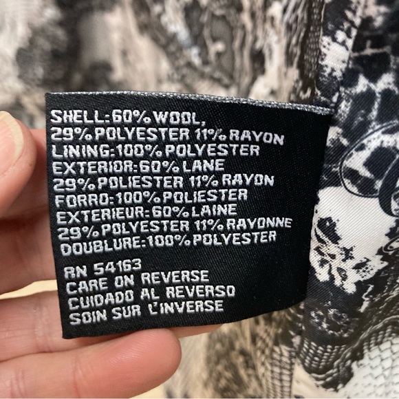 Guess Knee Length Double Breasted Peacoat - Picture 9 of 10